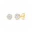 Diamond Cluster Earrings