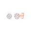 Diamond Cluster Earrings