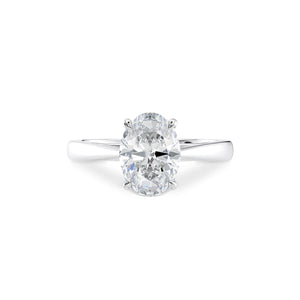 Oval Cut Diamond Ring